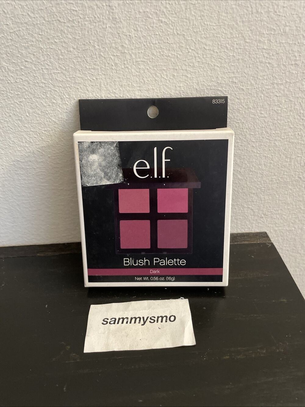 e.l.f. elf Cosmetics Blush Quad Palette, 83315 DARK mirror included Discontinued